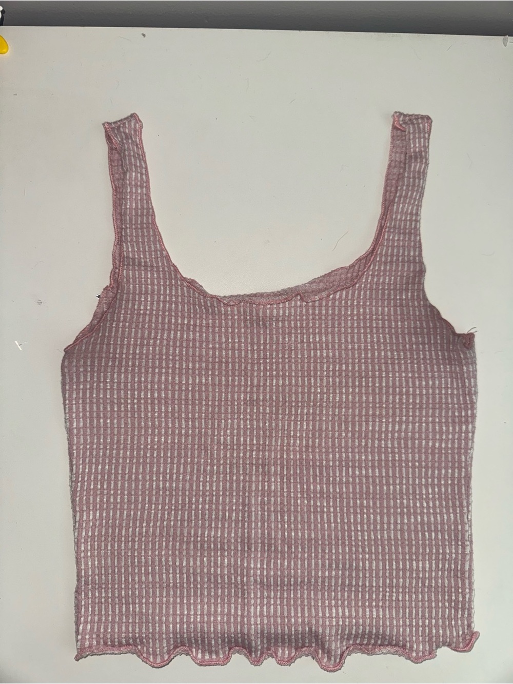 Women's Square Neck Tank Top - Pink